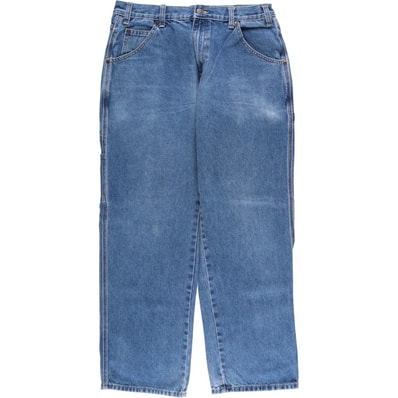 古着 ディッキーズ Dickies デニムペインターパンツ メンズw32相当/eaa555092