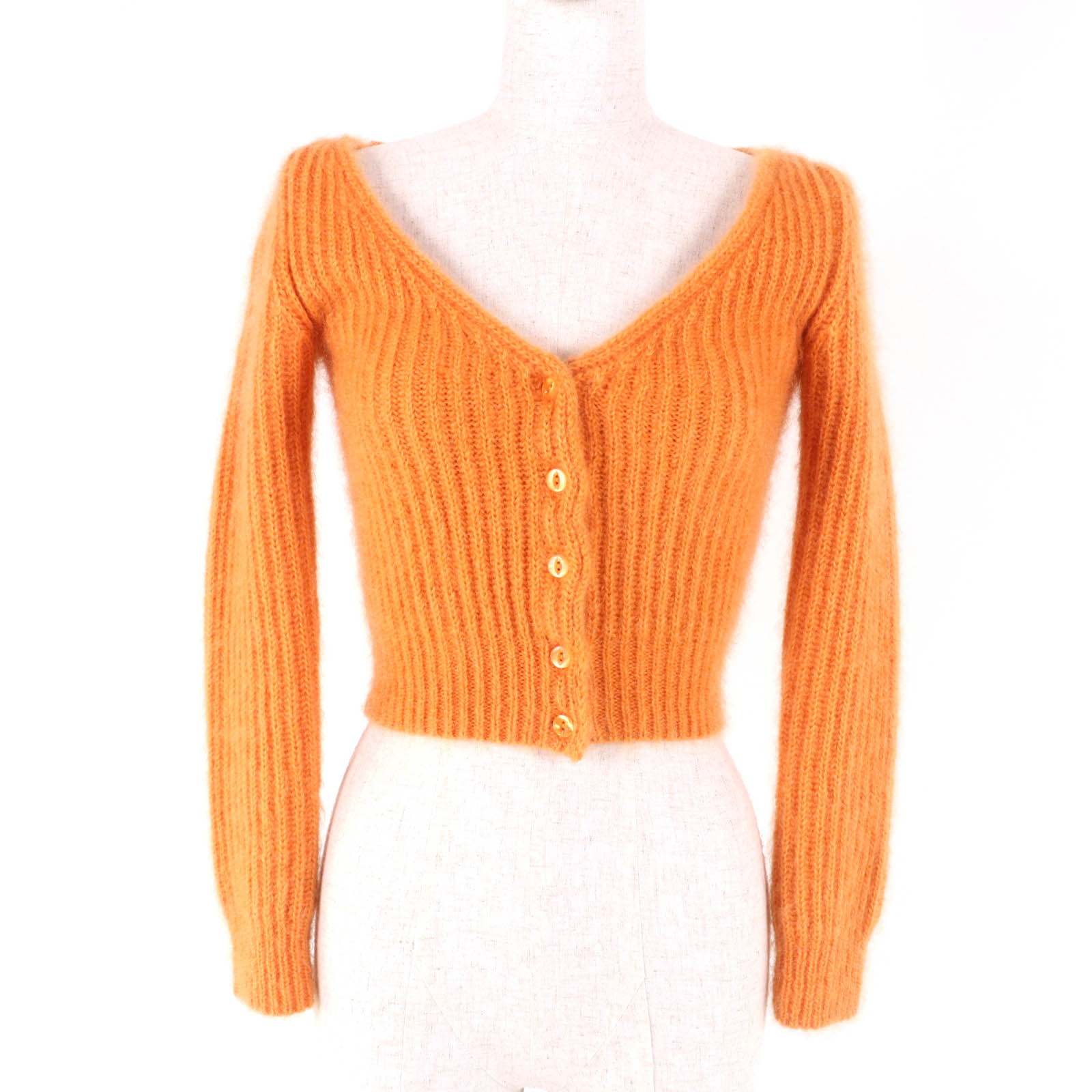 CELINE Cardigan "Orange"