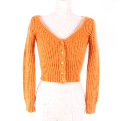 CELINE Cardigan "Orange"