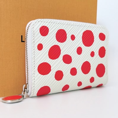 Louis Vuitton x Yayoi Kusama Zippy Coin Purse Epi Leather Infinity Dots
