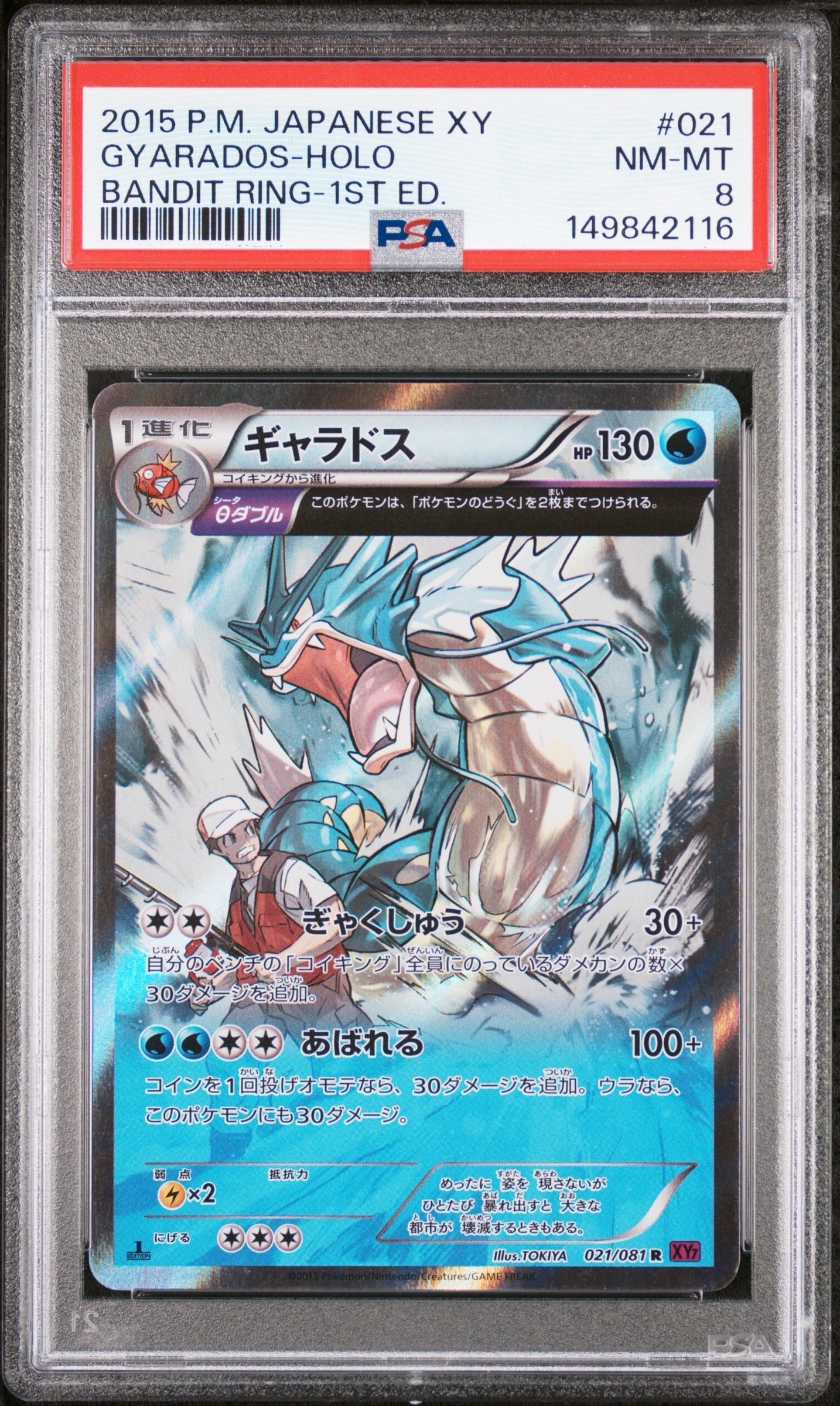 ギャラドス R :1ED [XY7 021/081](拡張パック「バンデットリング