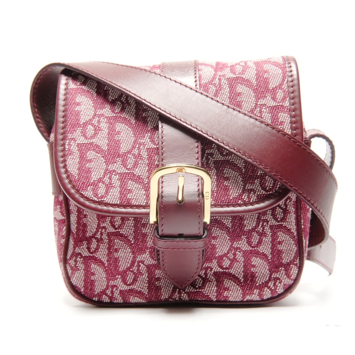 ディオール Dior トロッター キャンバス ショルダーバッグ【中古】