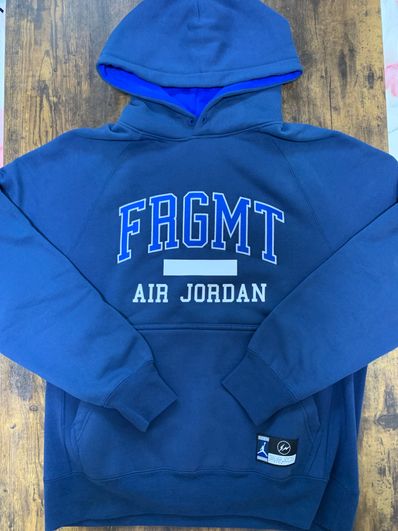 Air Jordan x Fragment Pullover Hoodie "Blue"