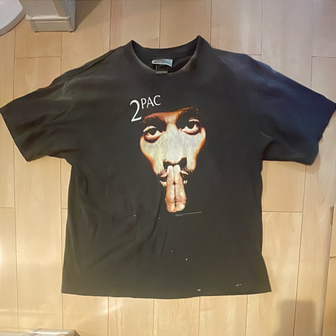 SAINT Mxxxxxx x 2PAC SS Tee "Black"