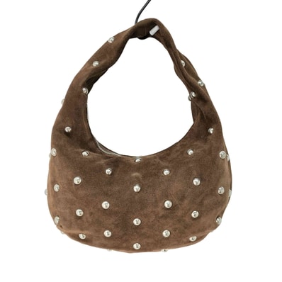 MOON SUEDE STUDS BAG ムーン スエード スタッズ バッグ【1141033643068】