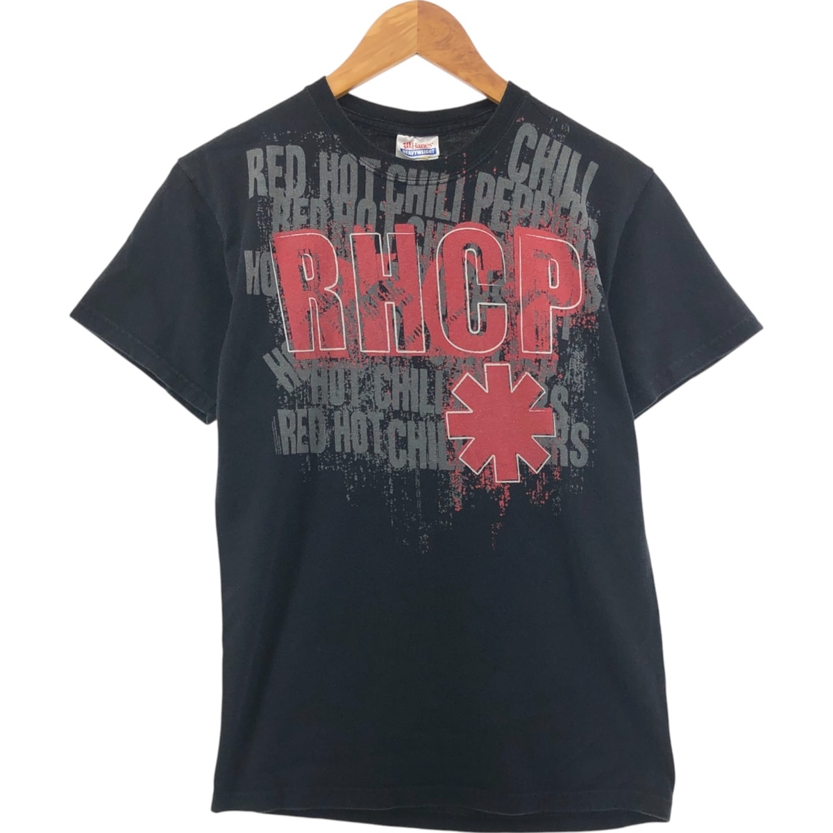 古着 ヘインズ Hanes RED HOT CHILI PEPPERS レッドホットチリペッパーズ バンドTシャツ バンT メンズS相当/eaa563195