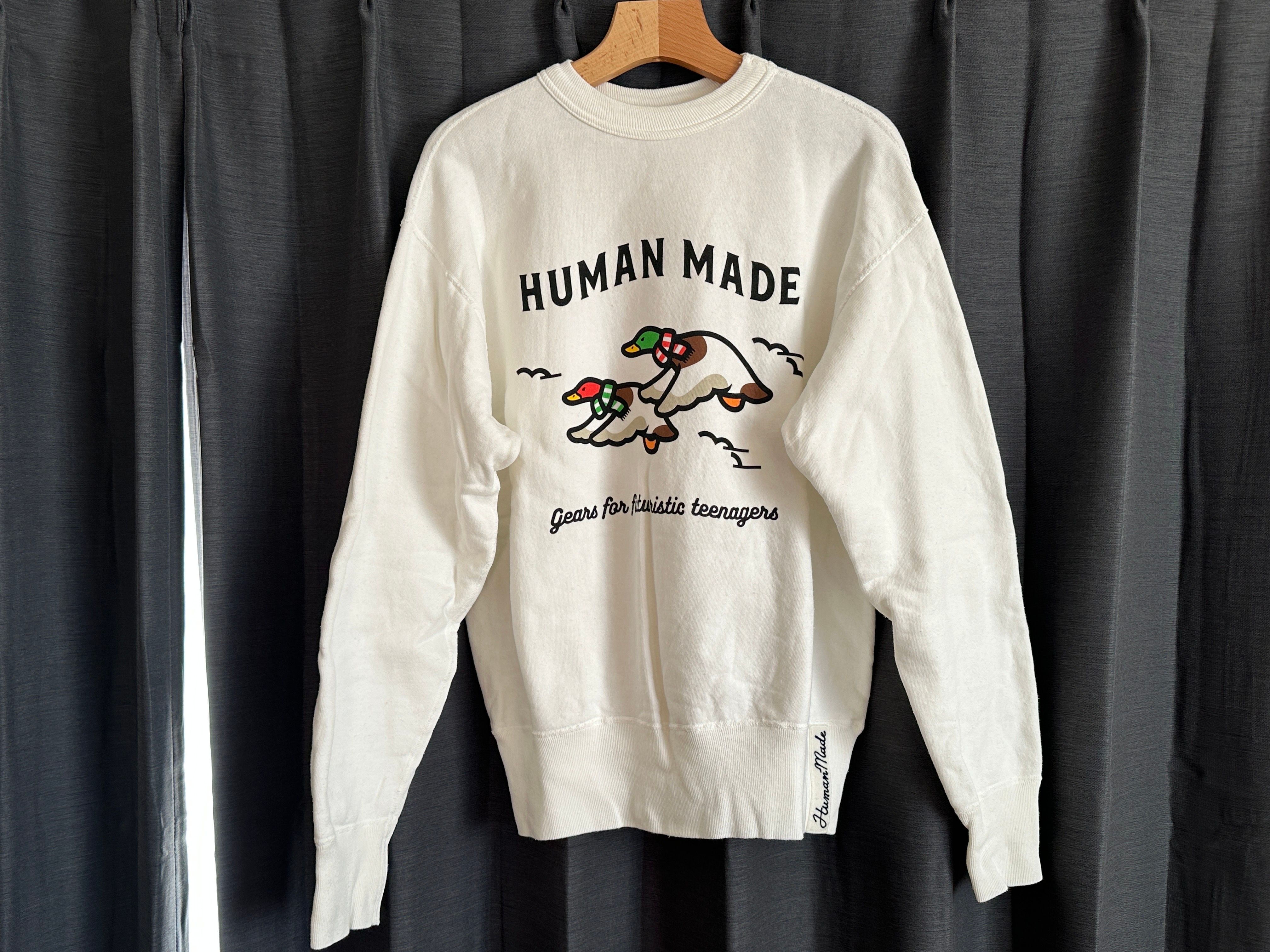HUMAN MADE XMAS SWEATSHIRT "White"