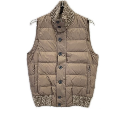 クルチアーニ ベージュ 中綿 ベスト 44