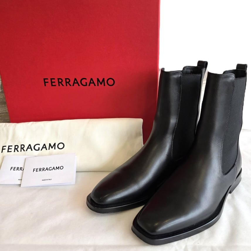 C (やや傷や汚れあり)】Salvatore Ferragamo サルヴァトーレ C (やや傷や汚れあり)】Salvatore Ferragamo サルヴァトーレ