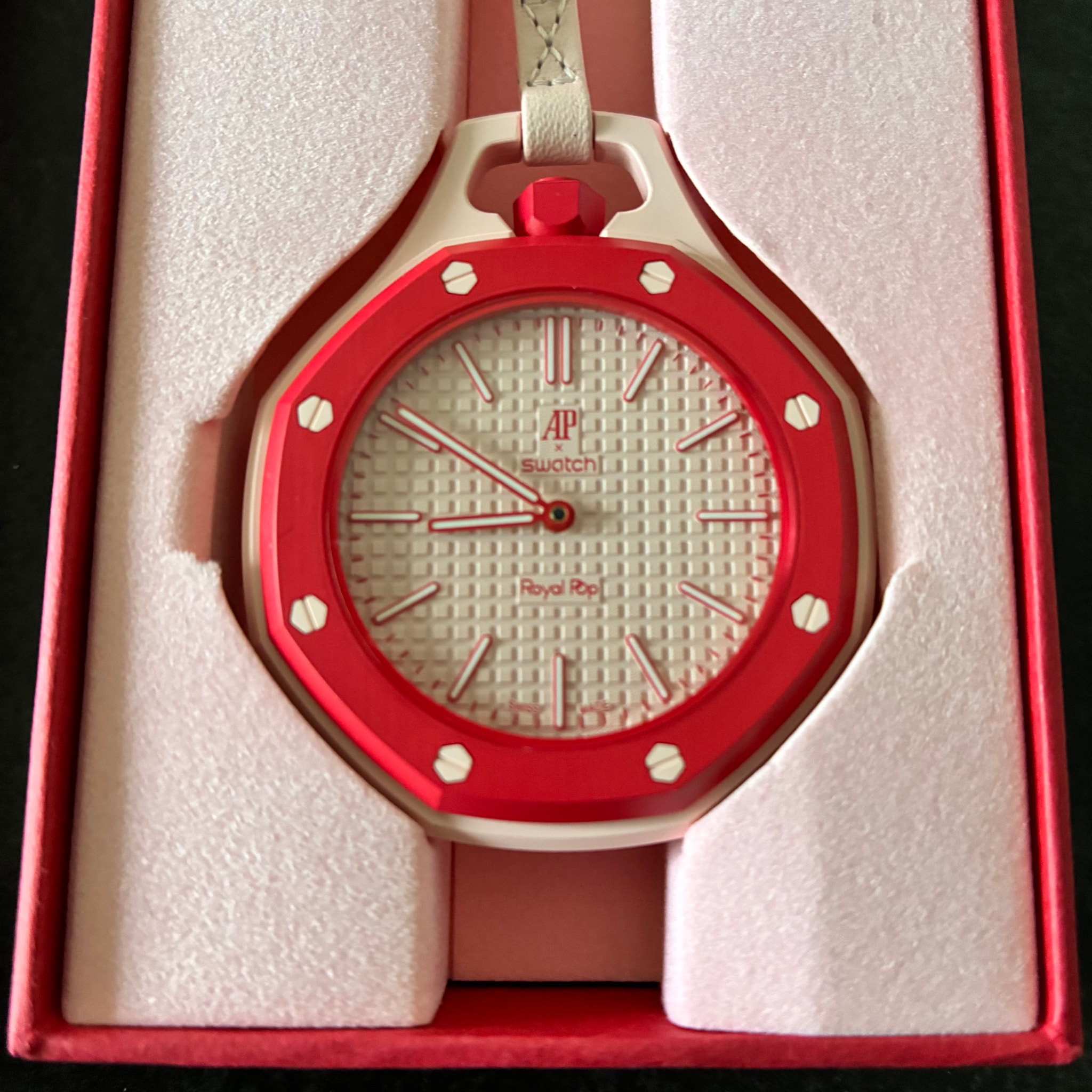 Swatch x Audemars Piguet Royal Pop Otto Rosso "Pink"