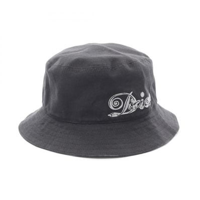 ディオール Dior DIOR × KENNY SCHARF ハット 帽子 コットン メンズ ブラック系 / グレー系 【中古】