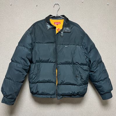 Supreme Leather Collar Puffy Jacket Supreme Leather Collar Puffy Jacket