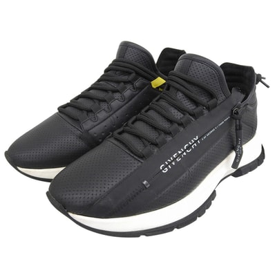 ジバンシィ サイドジップ スペクトル ローランナー スニーカー シューズ メンズ ブラック 41 1/2 41.5