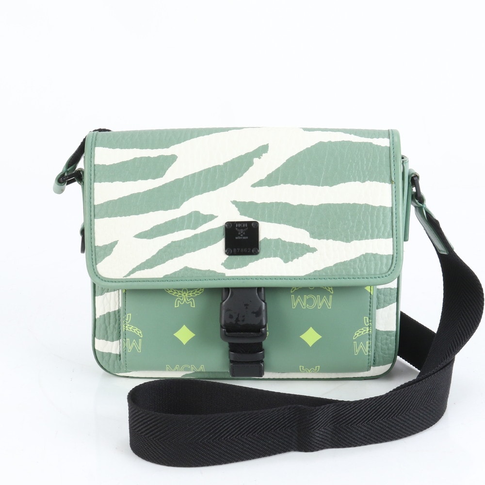 ■美品 MCM エムシーエム ヴィセトスショルダーバッグ レザー