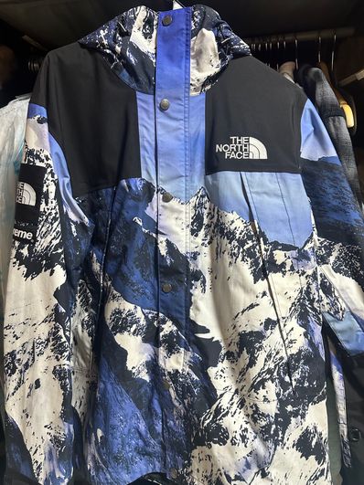 Supreme x The North Face Mountain Parka "Blue"