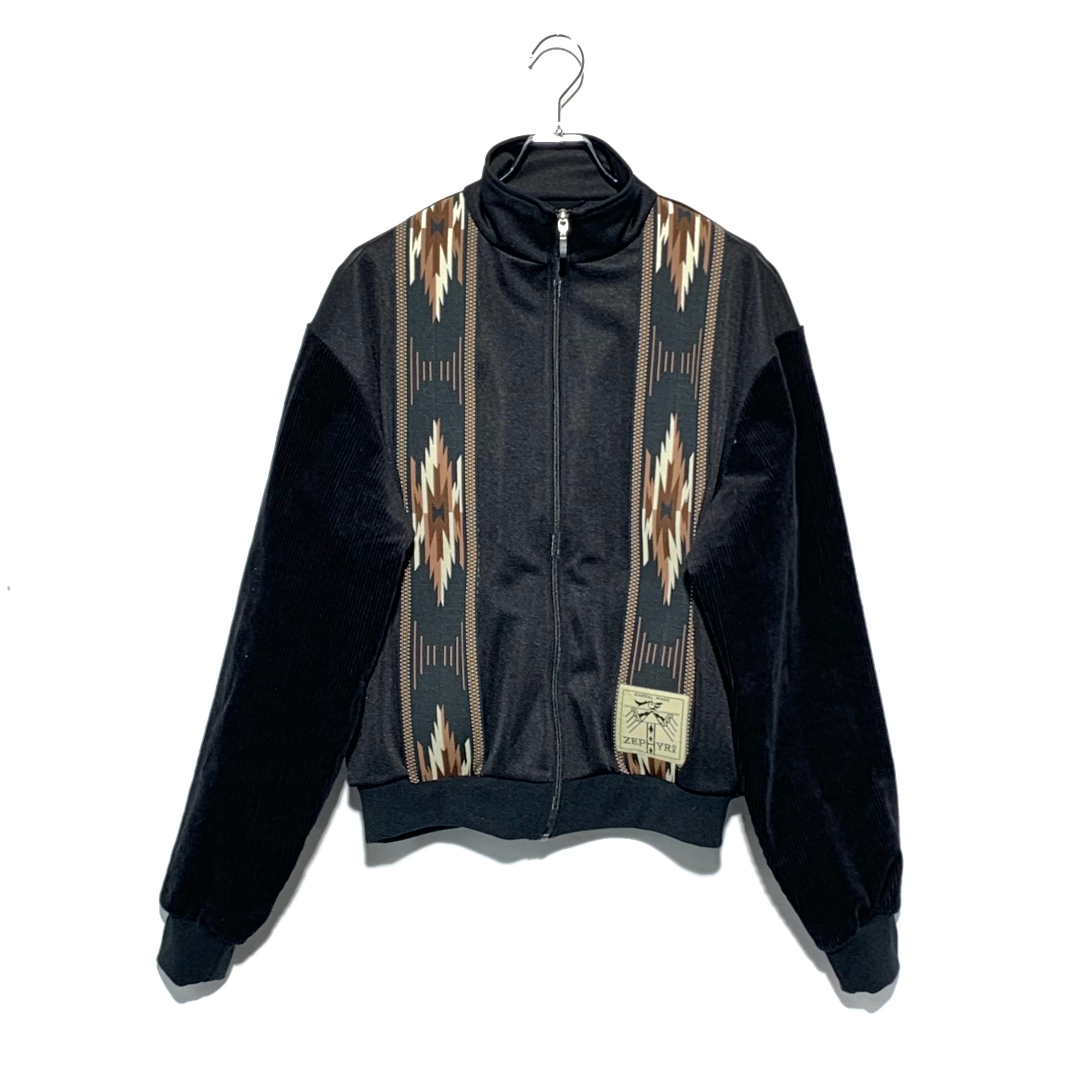 KAPITAL Smooth Jersey KOCHI & ZEPHYR Track JKT "Black"