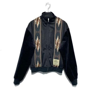 KAPITAL Smooth Jersey KOCHI & ZEPHYR Track JKT "Black"