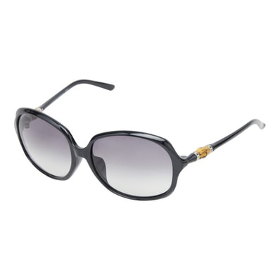グッチ バンブー サングラス GG3145/F/S ブラック プラスチック メンズ GUCCI 【中古】