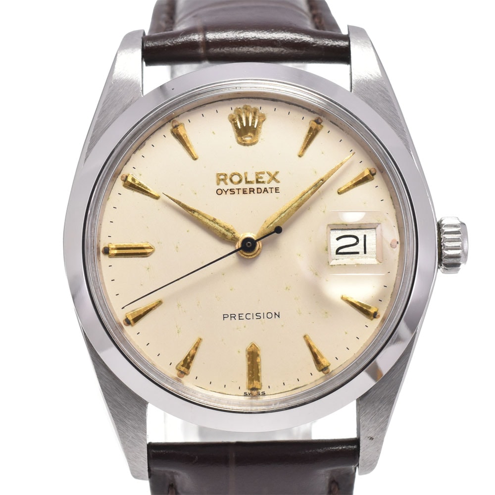 値下 ロレックス ROLEX 6694 ヴィンテージ オイスター デイト Cal.1225 手巻き メンズ 良品 C#143842