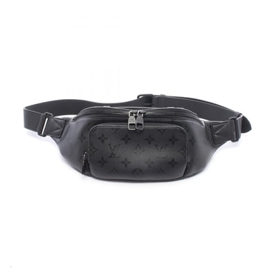 ルイ・ヴィトン LOUIS VUITTON ラッシュ バムバッグ モノグラムミッドナイト リュックサック バックパック バッグ レザー メンズ ブラック系 M26763 【中古】
