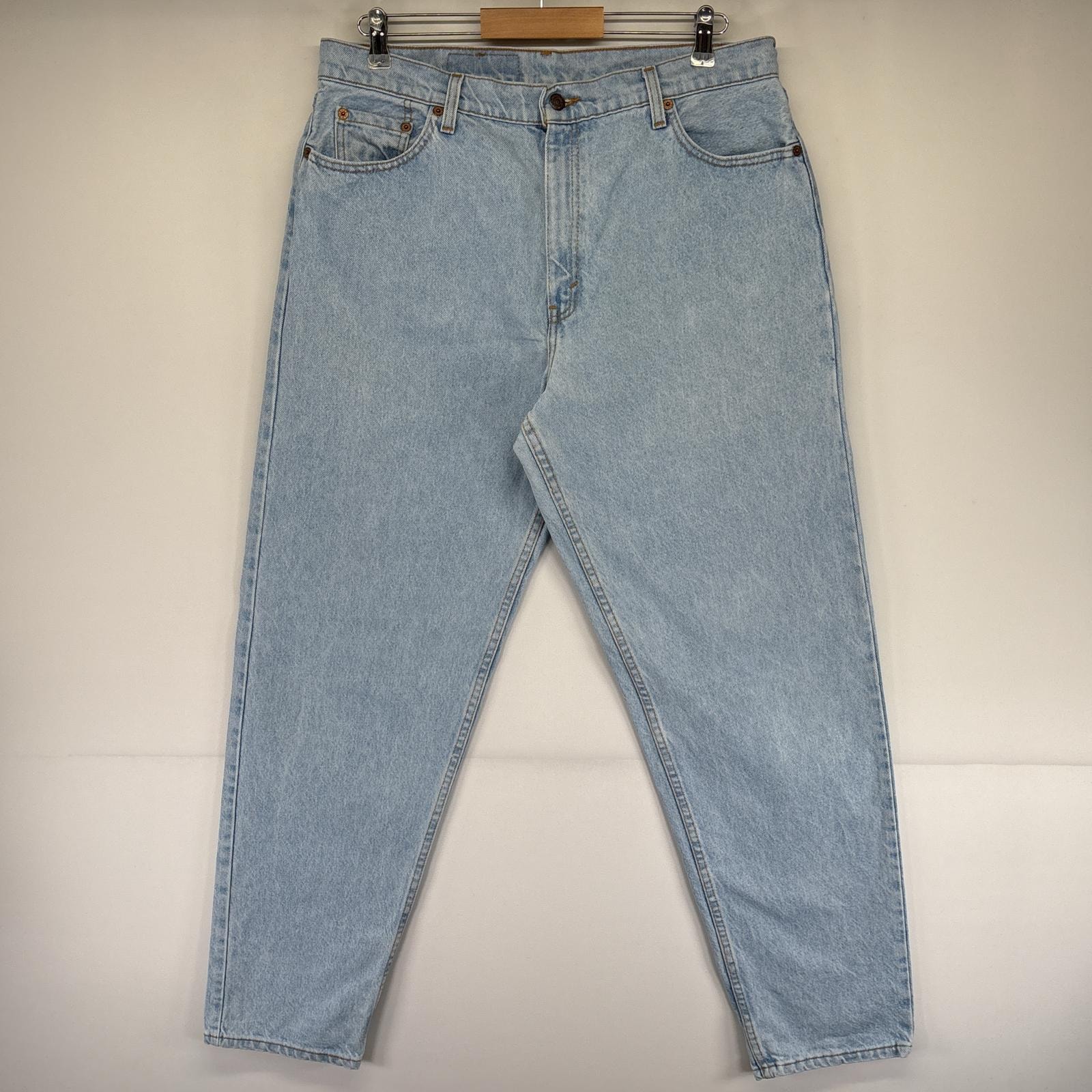 古着 90's/90年代 リーバイス Levi's USA製 デニムパンツ 16561 0233 テーパード ジーパン ジーンズ 長ズボン 16M  ブルー メンズ