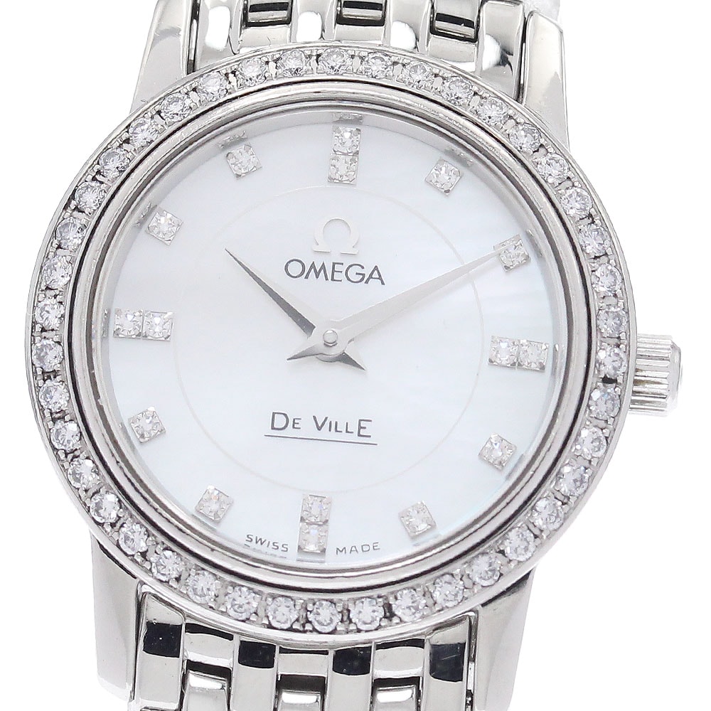 オメガ デビル プレステージ 4575.75 レディース 【中古】