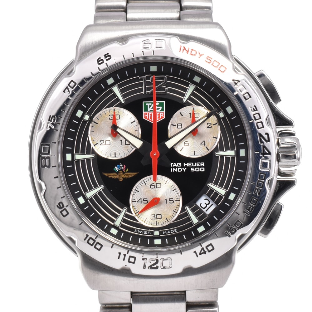タグホイヤー TAG HEUER CAC111B-0 フォーミュラ1 インディ500 クロノグラフ デイト クォーツ メンズ 良品 A#146723