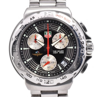 タグホイヤー TAG HEUER CAC111B-0 フォーミュラ1 インディ500 クロノグラフ デイト クォーツ メンズ 良品 A#146723