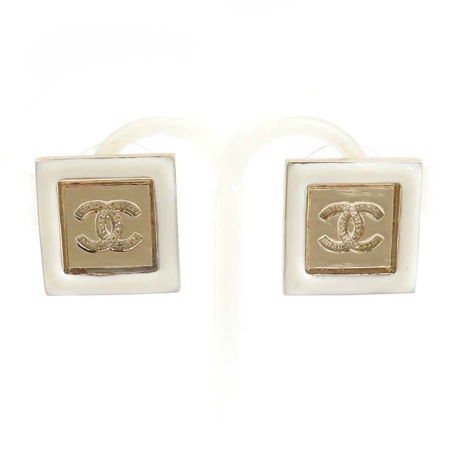 CHANEL シャネル ピアス ココマーク スイング ブラック WS3780 CHANEL シャネル スイングピアス ココマーク ラインストーン 04A