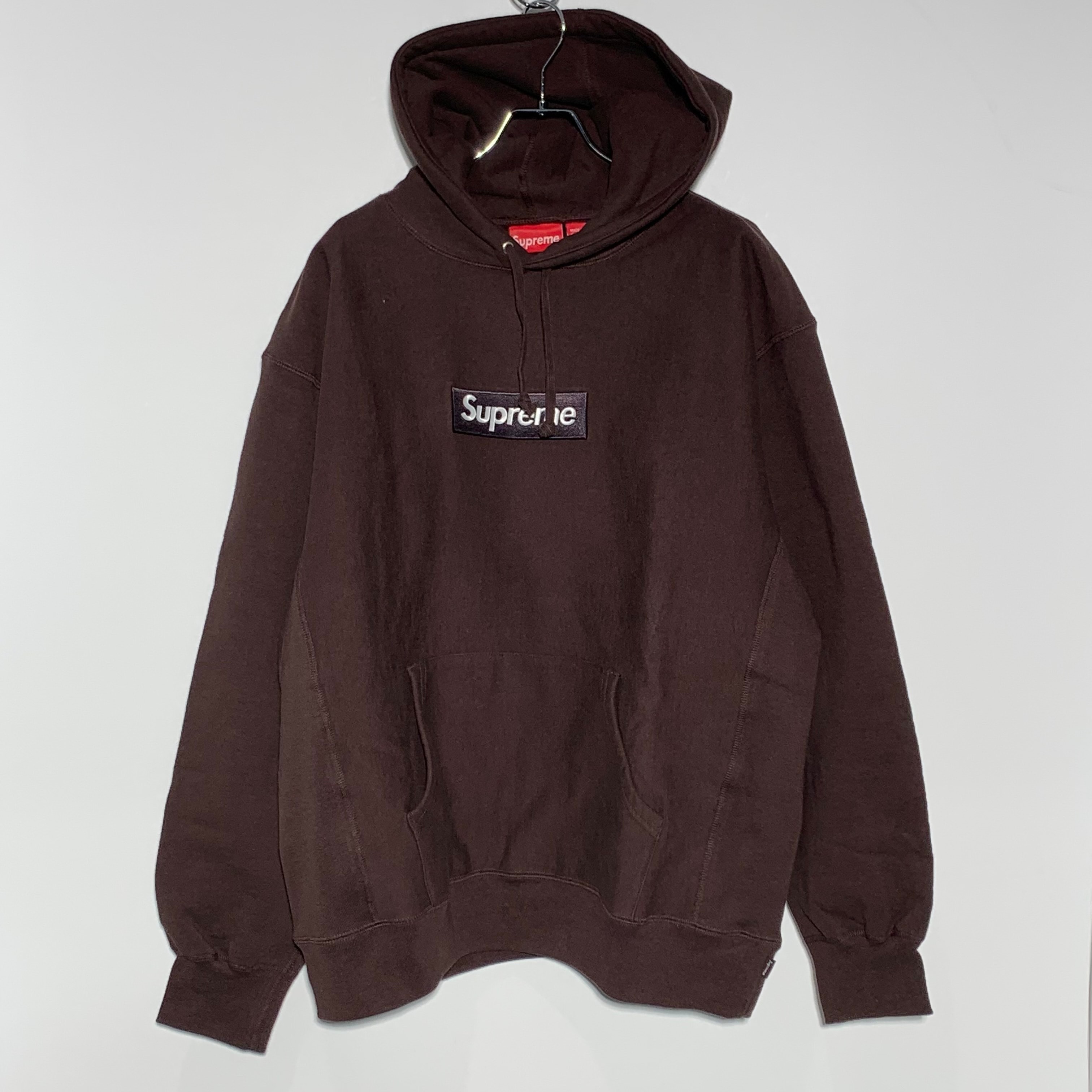 Supreme Box Logo Hooded Sweatshirt "Dark Brown" (21FW)