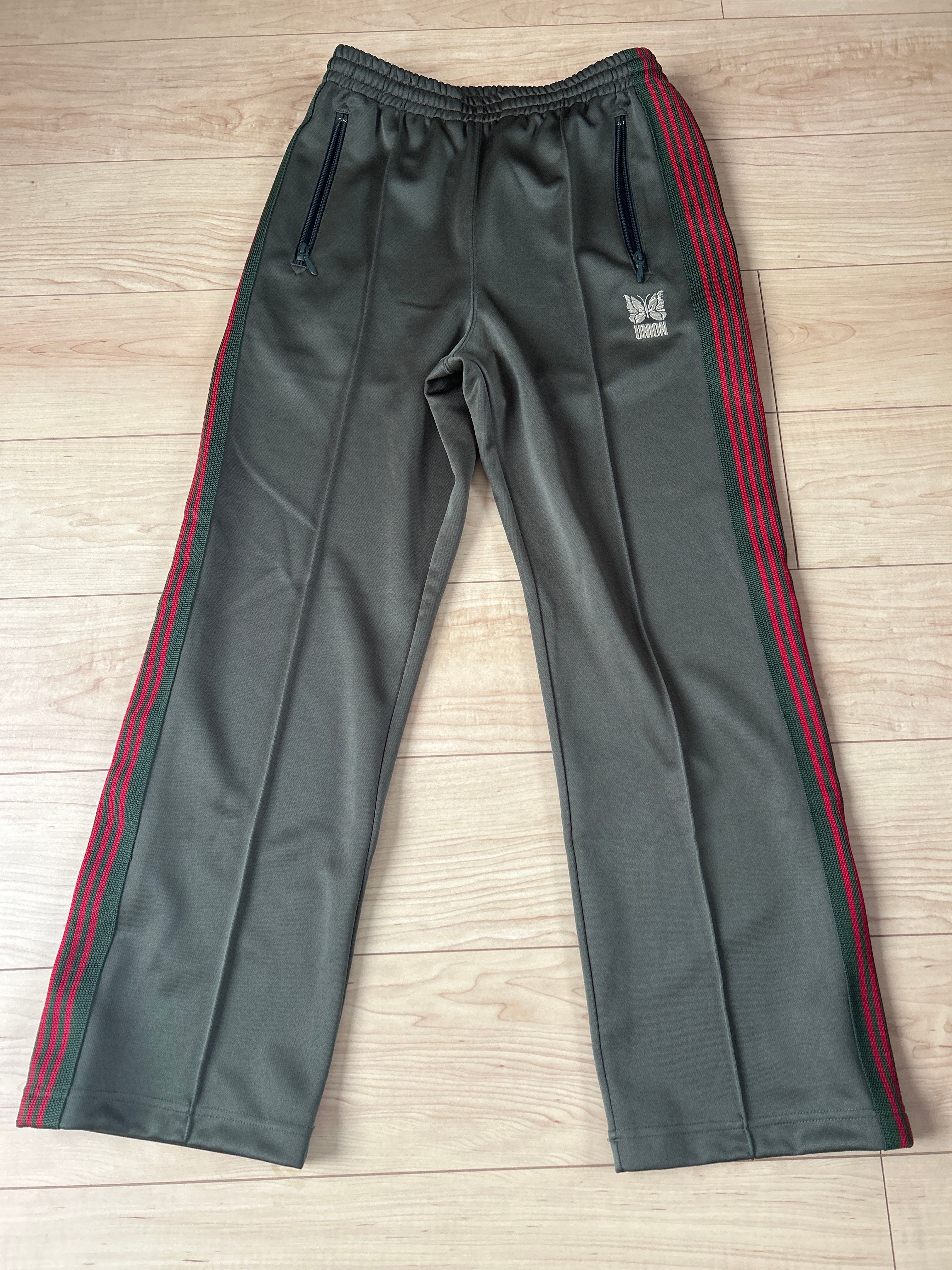 UNION x NEEDLES Track Pant "Olive"