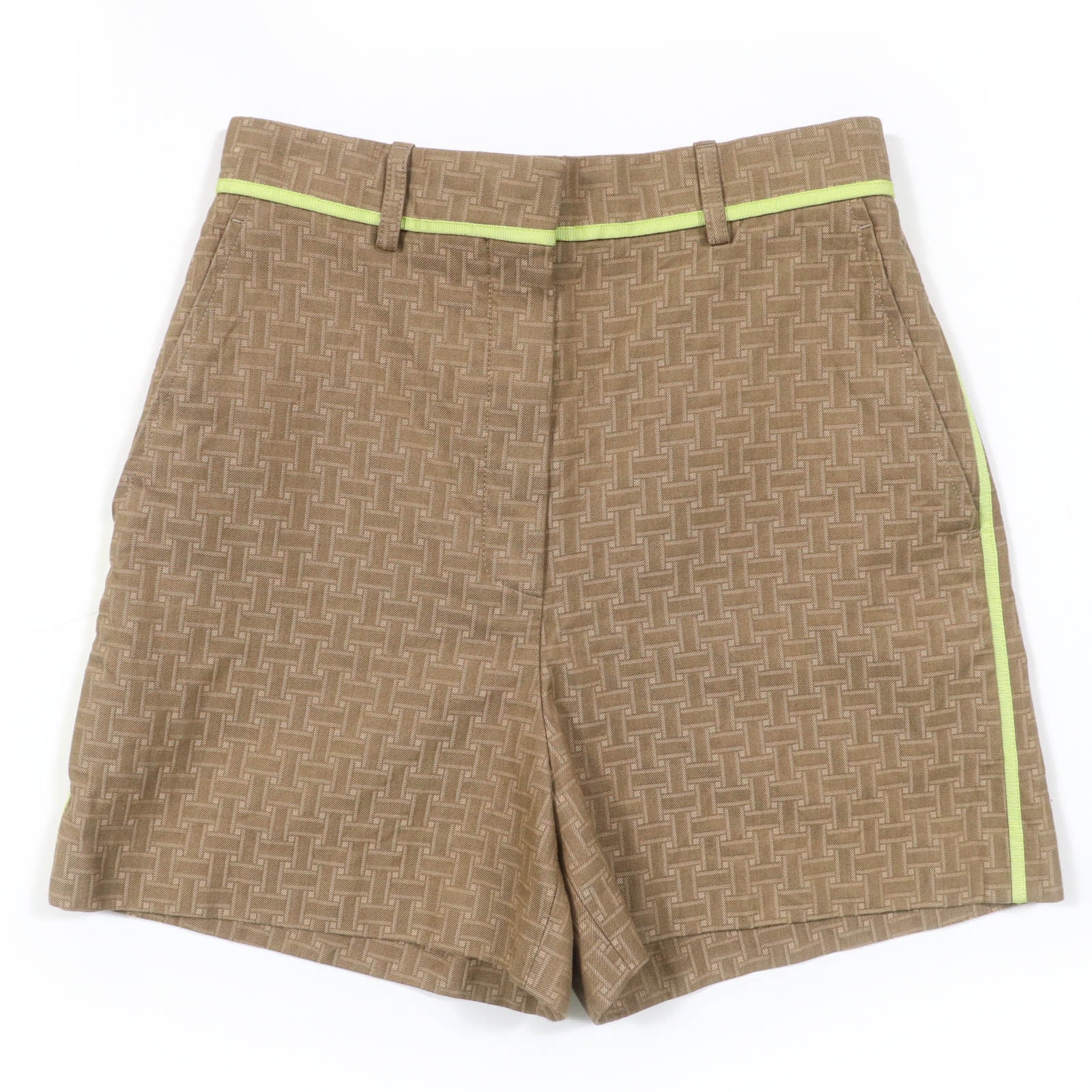 美品 エルメス ショートパンツ ブラウン系 レディース 36 2H0405DP