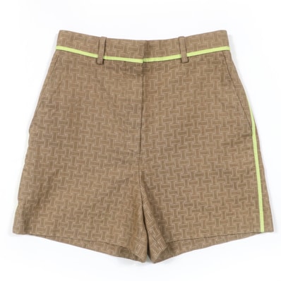 美品 エルメス ショートパンツ ブラウン系 レディース 36 2H0405DP
