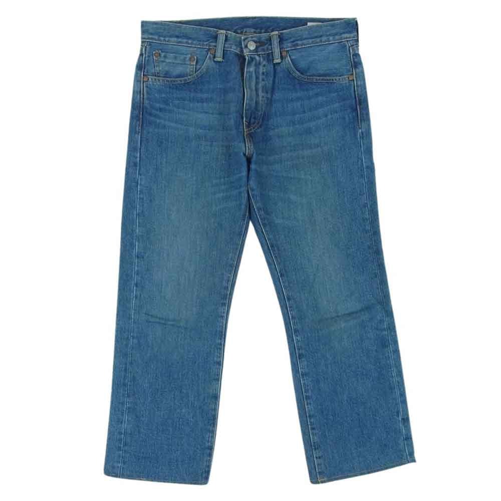 Levi's リーバイス デニムパンツ 00505-1525 USA製 505 ストレート デニム パンツ インディゴブルー系 W30 L32【中古】