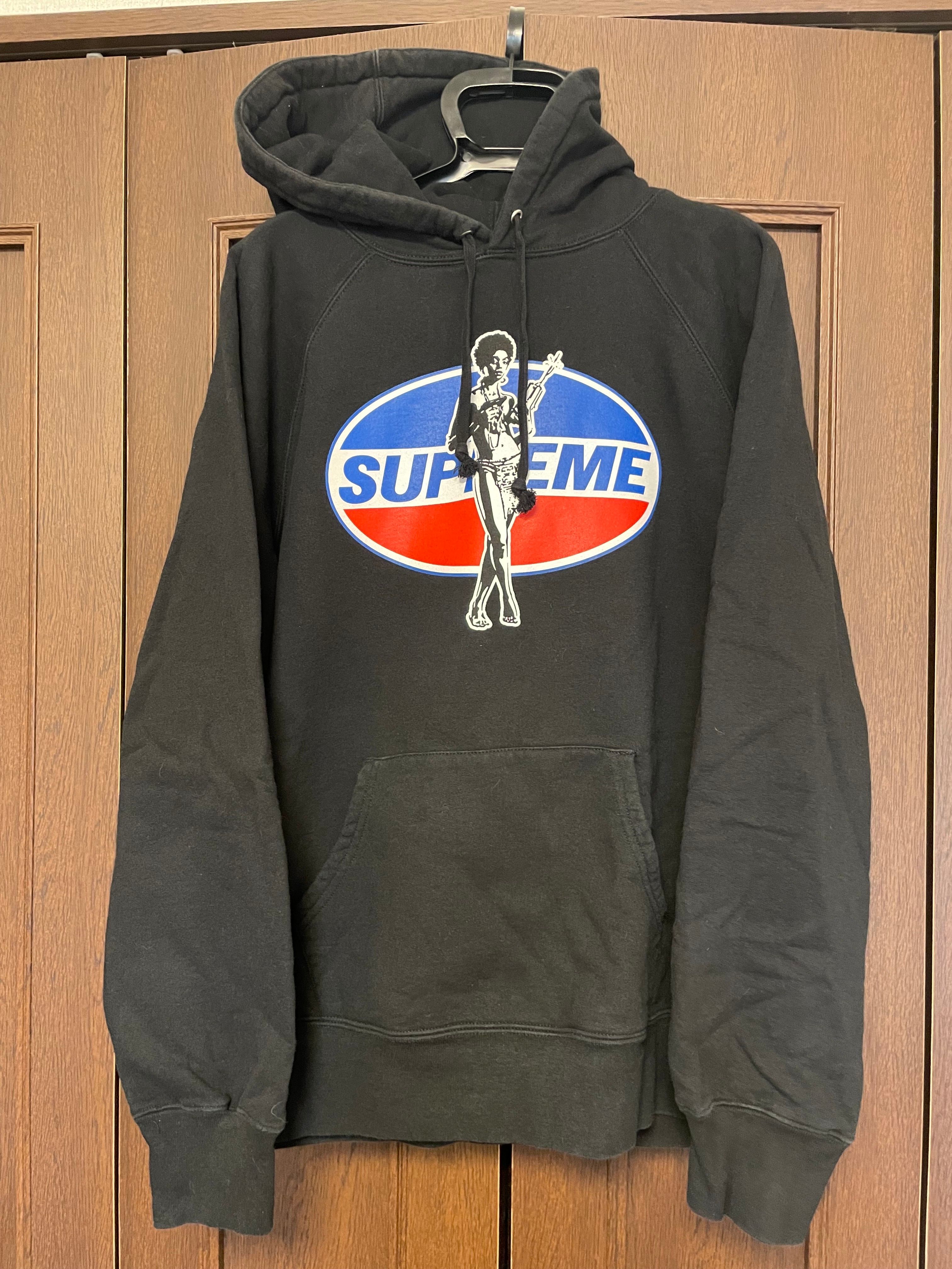 Supreme x HYSTERIC GLAMOUR Hooded Sweatshirt "Black"