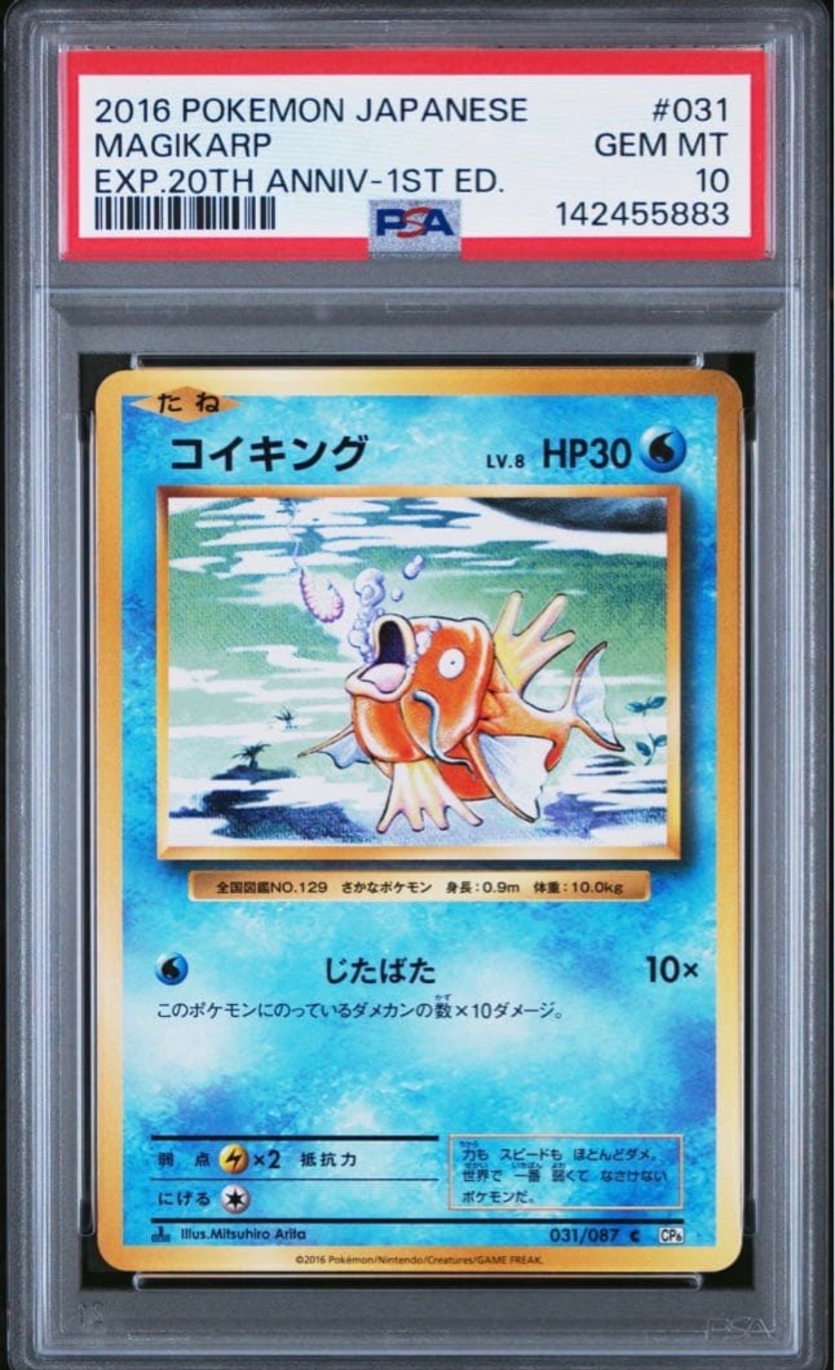 PSA10】コイキング C :1ED [CP6 031/087](コンセプトパック