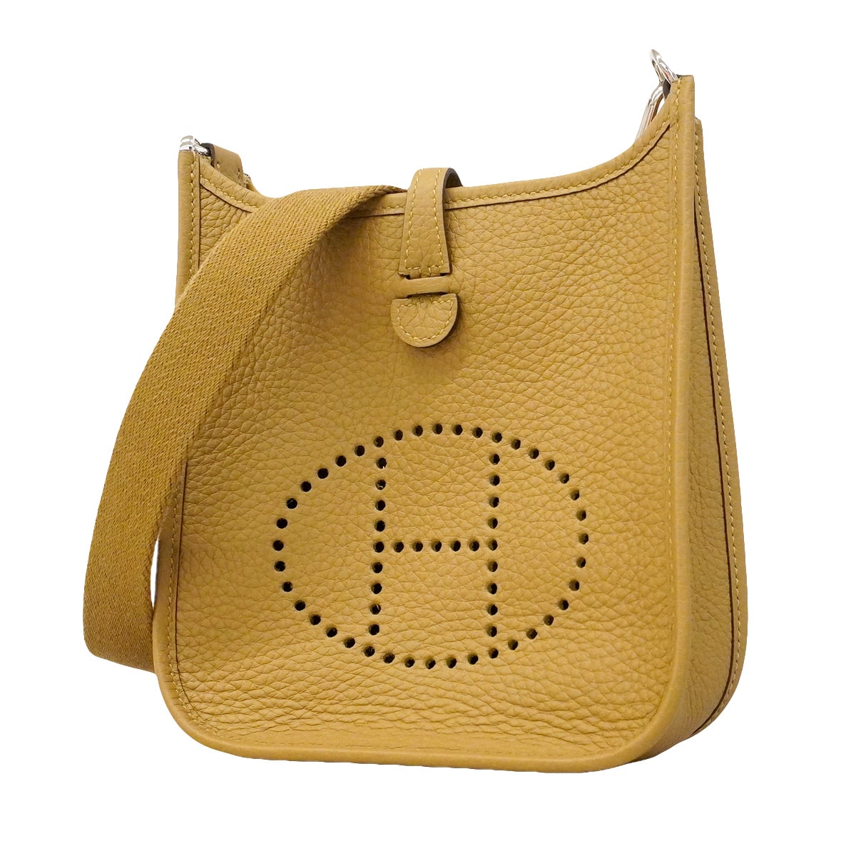 ★SALE【6hd4393】エルメス ショルダーバッグ エヴリンTPM トリヨンクレマンス デュンヌ シルバー金具 G刻印【中古】レディース