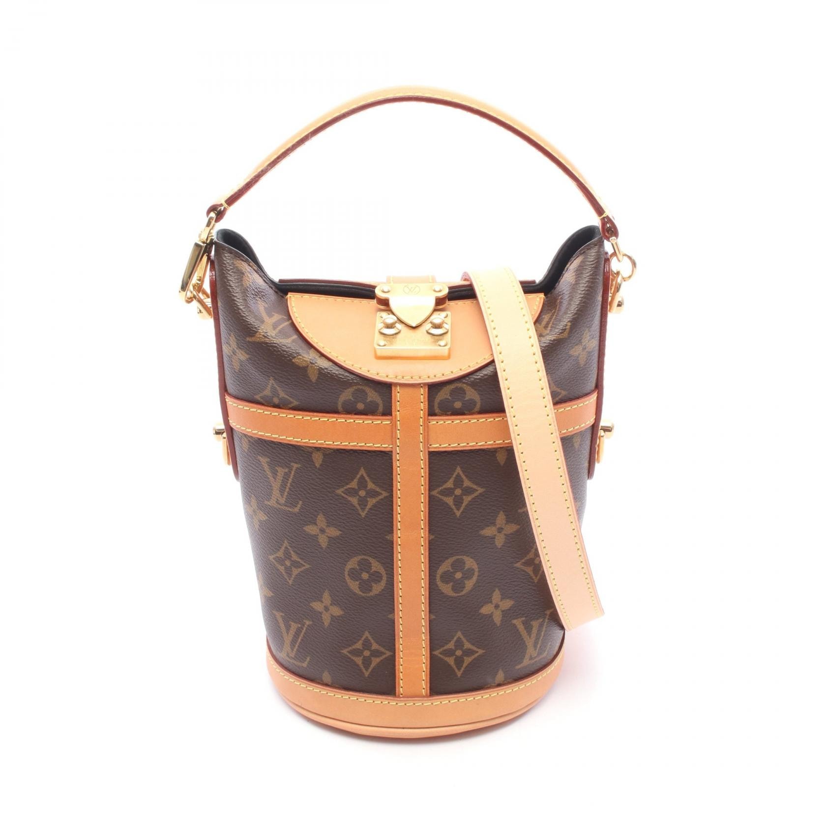 ルイ・ヴィトン LOUIS VUITTON ダッフルバッグ モノグラム 2WAY ハンドバッグ バッグ PVCコーティングキャンバス レザー モノグラム レディース ブラウン系 M43587 【中古】