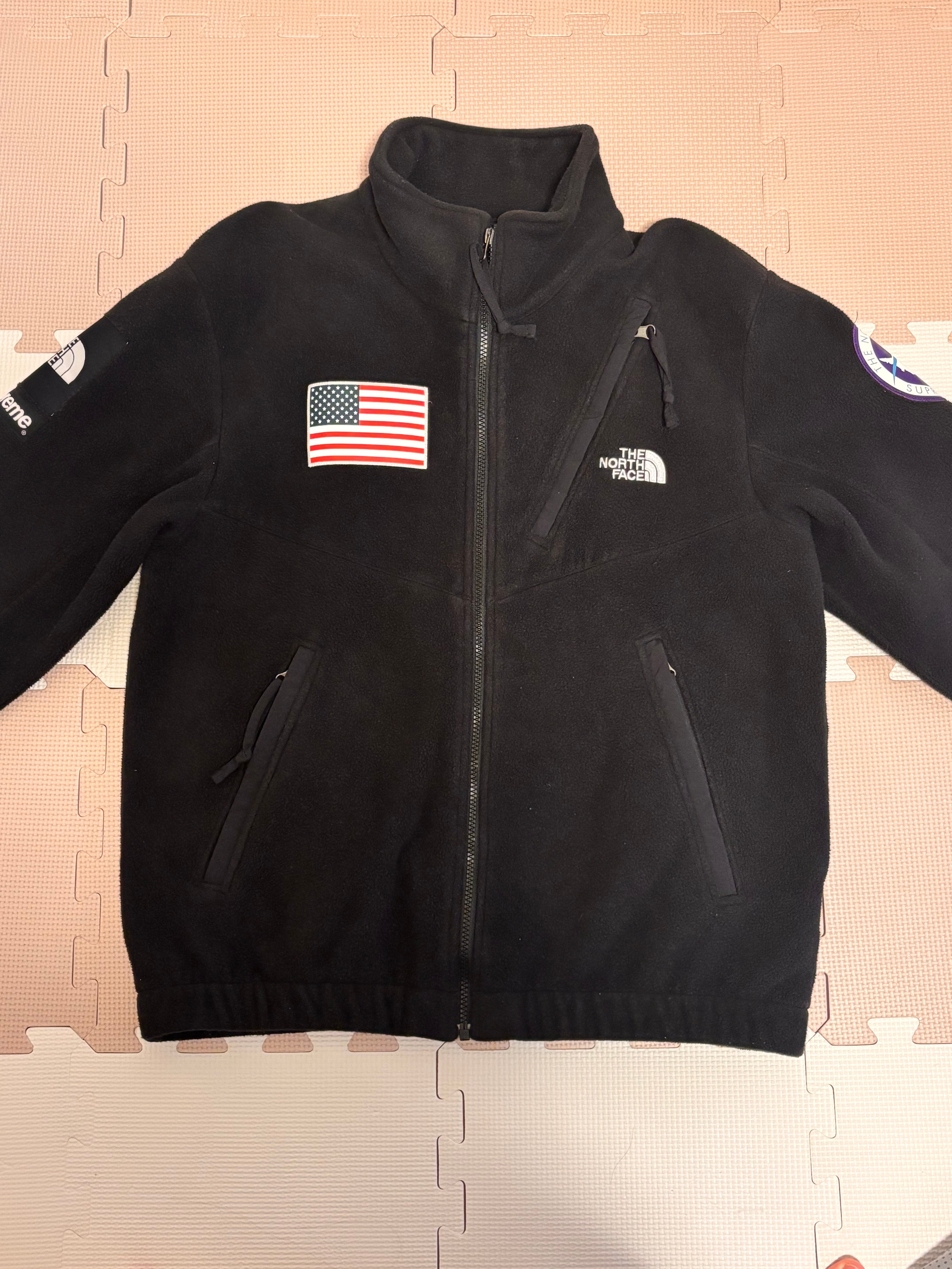 Supreme x The North Face Polartec Fleece Jacket "Black"