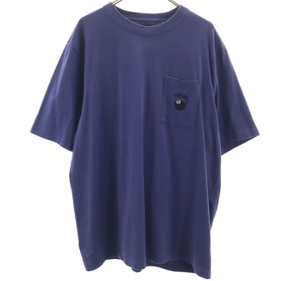 STUSSY ステューシー 半袖 Tシャツ XL ネイビー