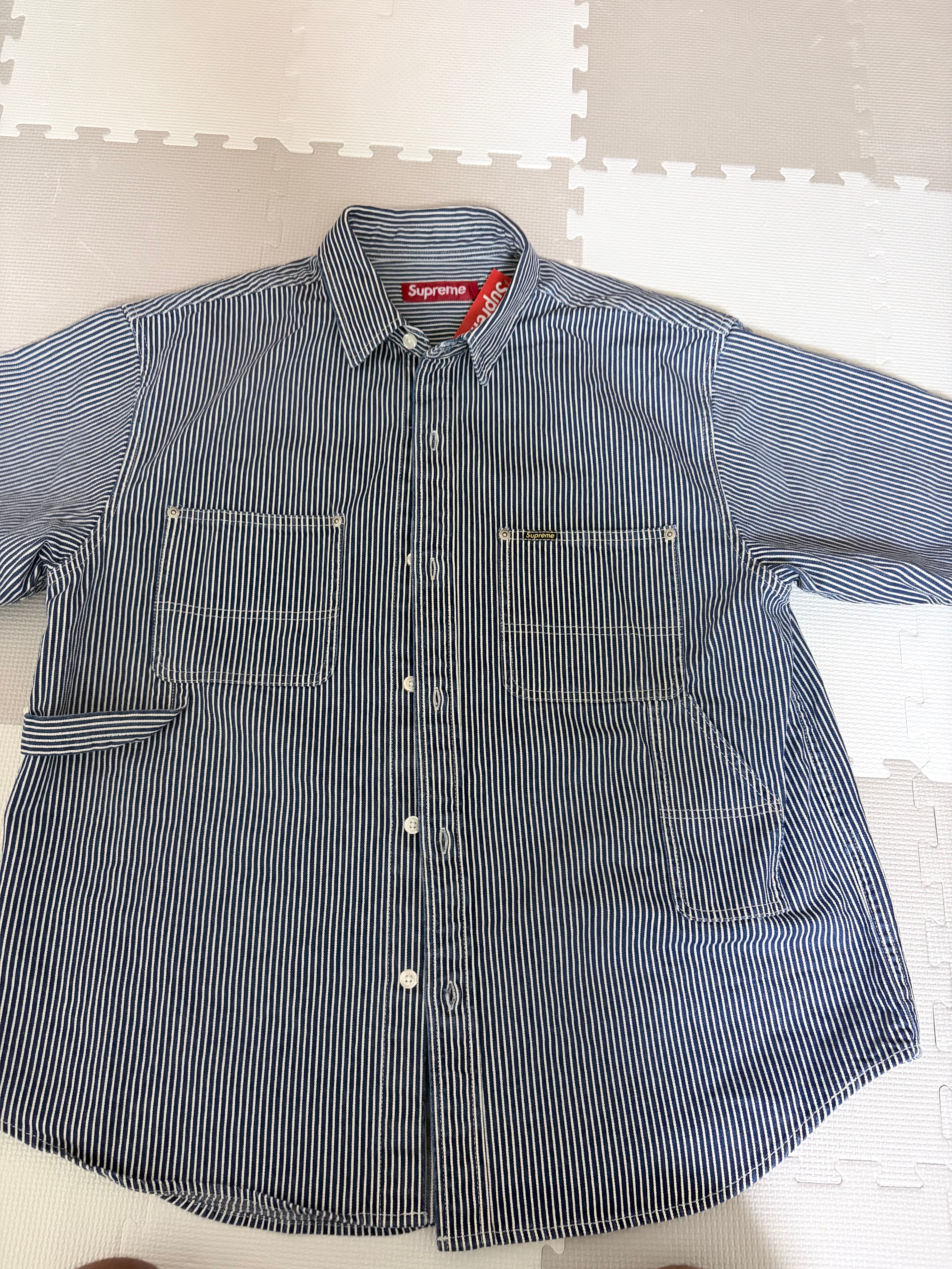 Supreme Loose Fit S/S Denim Painter Shirt 
