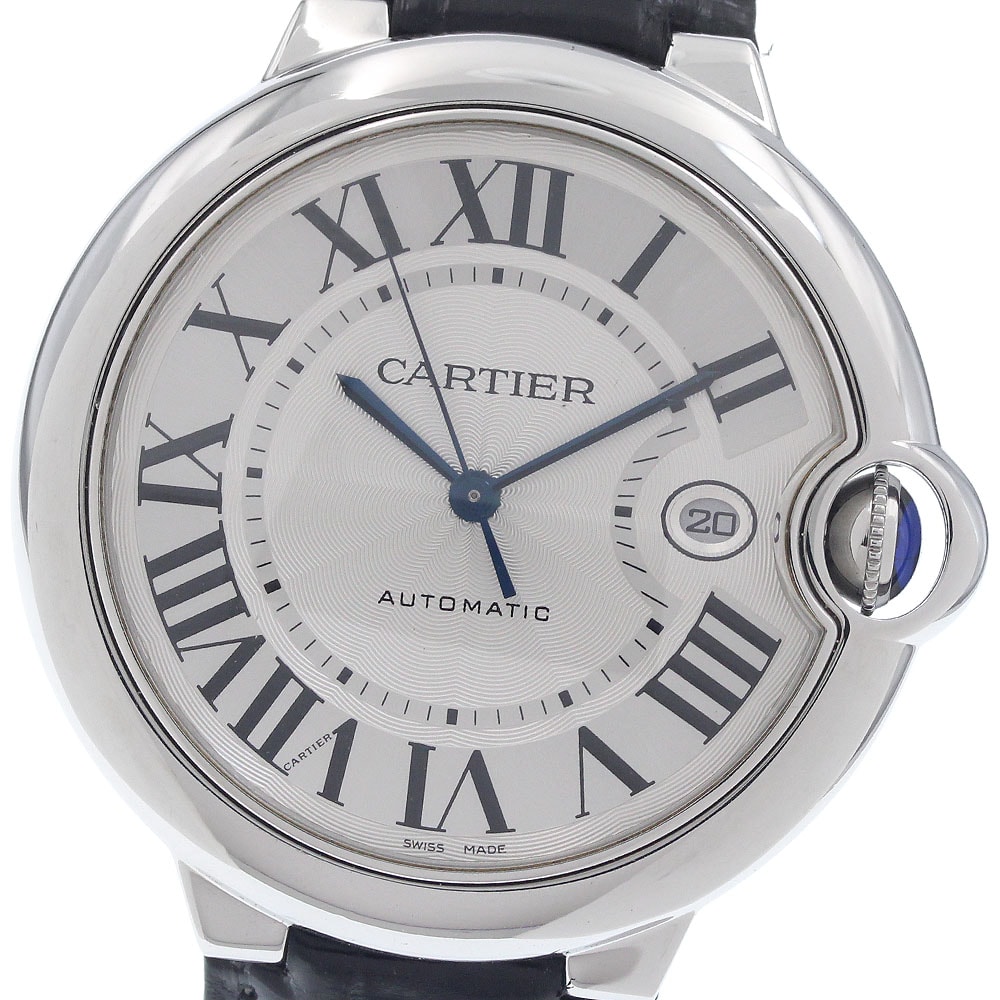 カルティエ バロンブルー 42mm W69016Z4 メンズ 【中古】