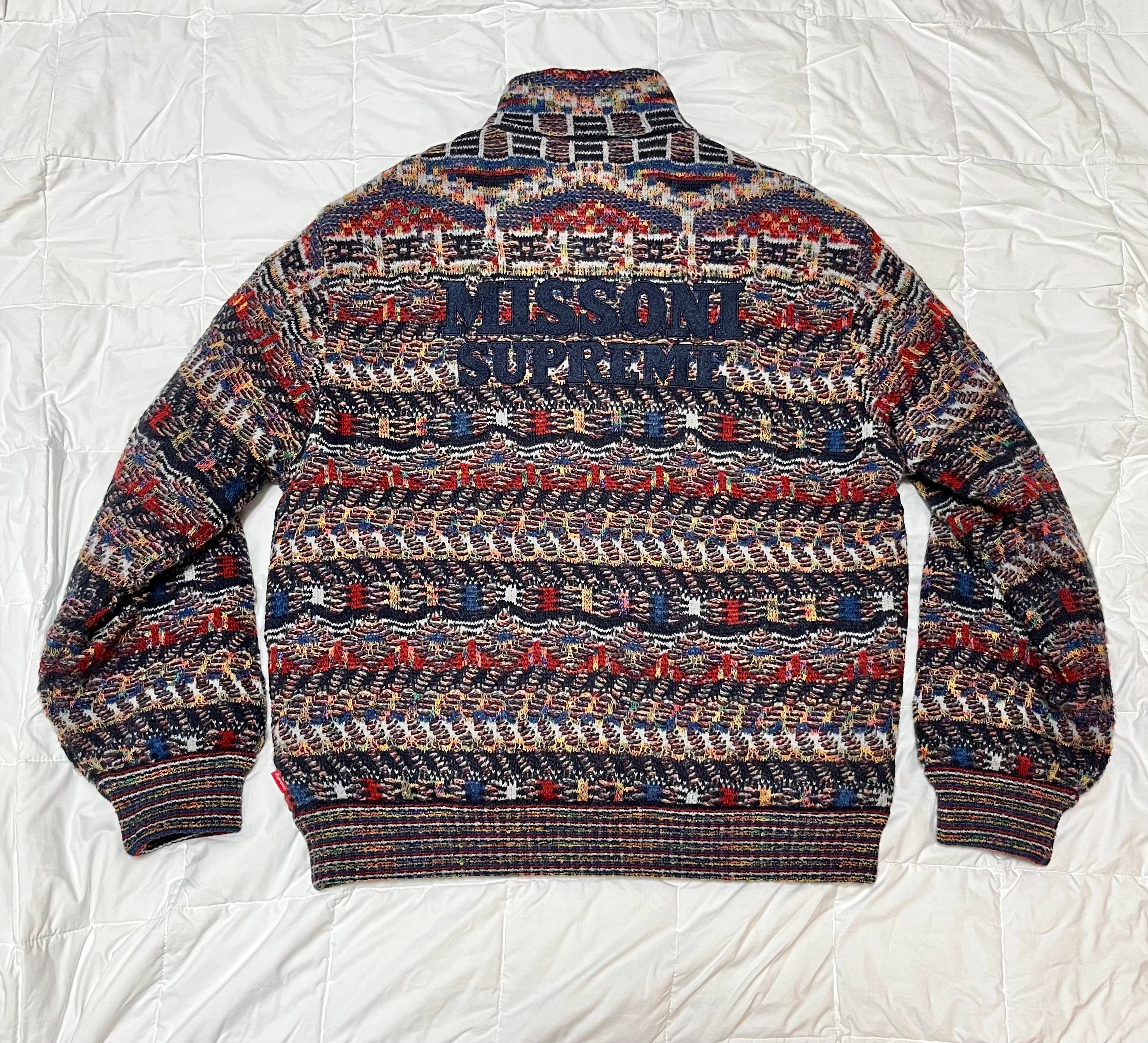 Supreme / Missoni Reversible Knit Jacket "Navy"