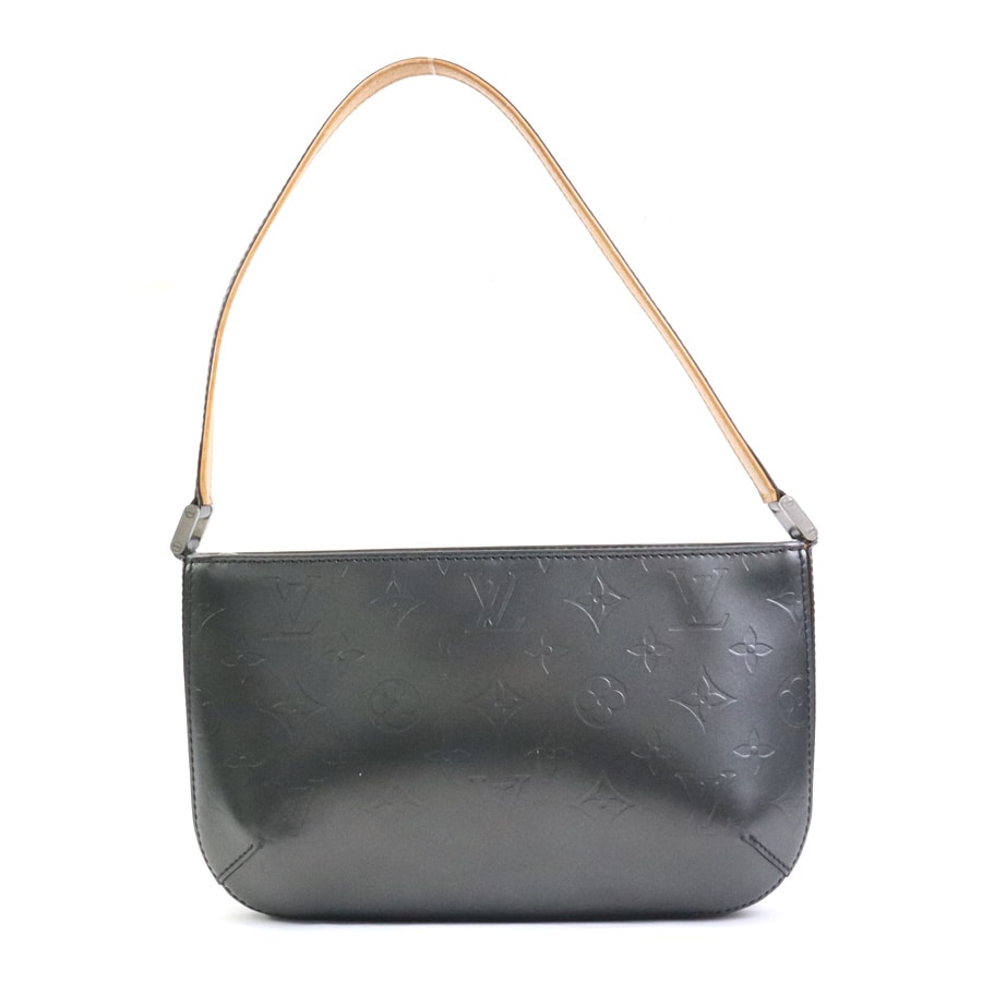 ルイ ヴィトン LOUIS VUITTON ショルダーバッグ モノグラムマット ファウラー レザー グレーブラック シルバー レディース M55142【中古】 e62204j