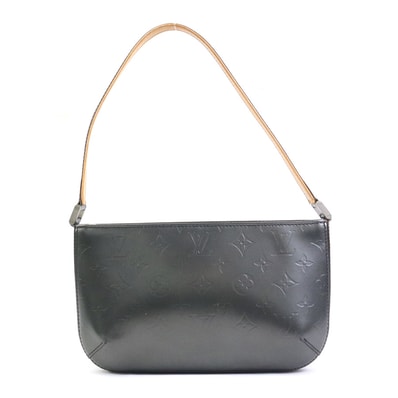 ルイ ヴィトン LOUIS VUITTON ショルダーバッグ モノグラムマット ファウラー レザー グレーブラック シルバー レディース M55142【中古】 e62204j