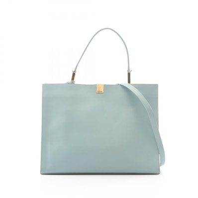 バレンシアガ BALENCIAGA ル ディス 2WAY ハンドバッグ バッグ レザー レディース ブルー系 338658 【中古】