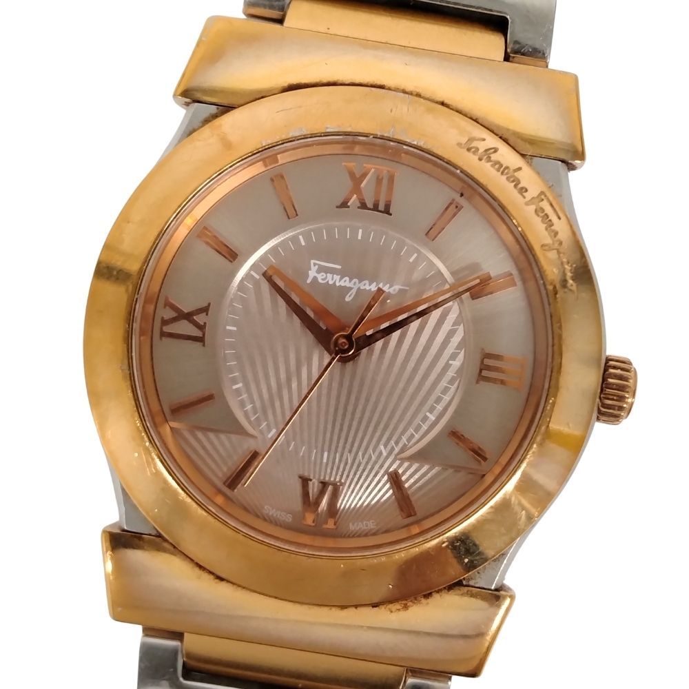 SALVATORE FERRAGAMO サルヴァトーレフェラガモ VEGA ベガ クォーツレディース 腕時計 C775