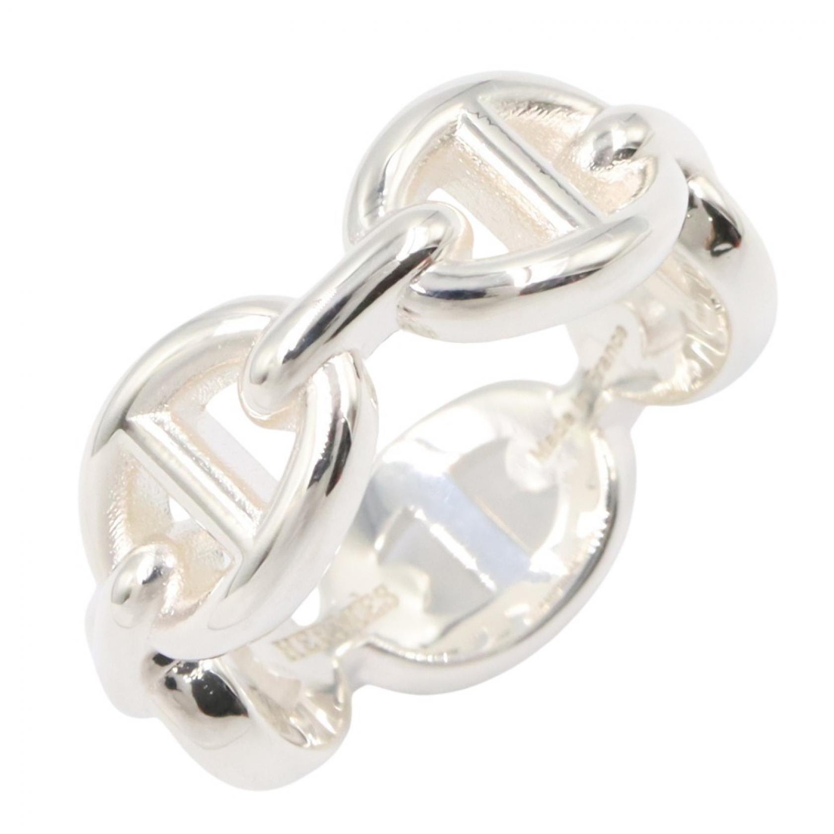 エルメス HERMES アンシェネリング PM リング リング・指輪 ジュエリー シルバー925 レディース シルバー系 【中古】