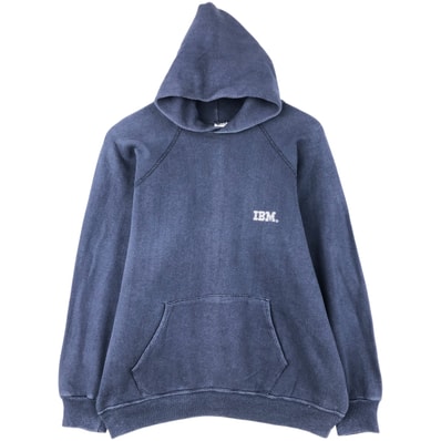 古着 80年代 チャンピオン Champion トリコタグ アドバタイジング スウェットプルオーバーパーカー USA製 レディースL相当 ヴィンテージ/eaa606296