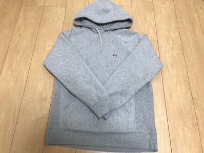 Supreme Small Box Hooded Sweatshirt "Grey" (21SS)